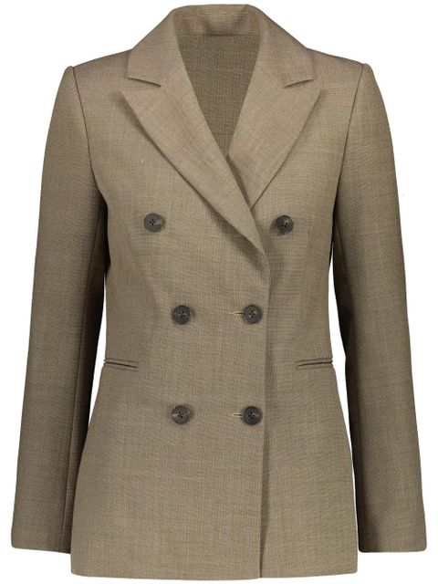 Yves Salomon double-breasted blazer - Neutrals - zdjęcie produktu nr 1