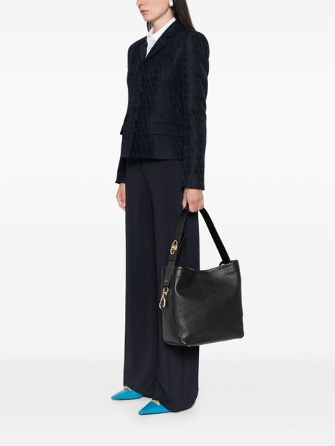 Valentino Garavani VLogo Signature shoulder bag - Black - zdjęcie produktu nr 2