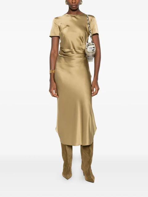 STAUD Marcel dress - Gold
