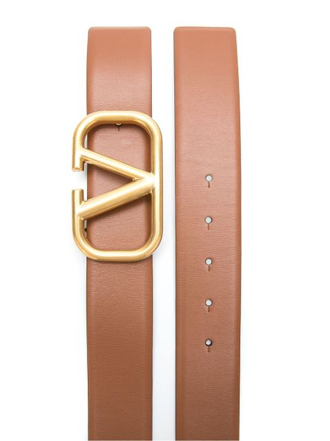 Valentino Garavani 40mm VLogo Signature reversible belt - Brown