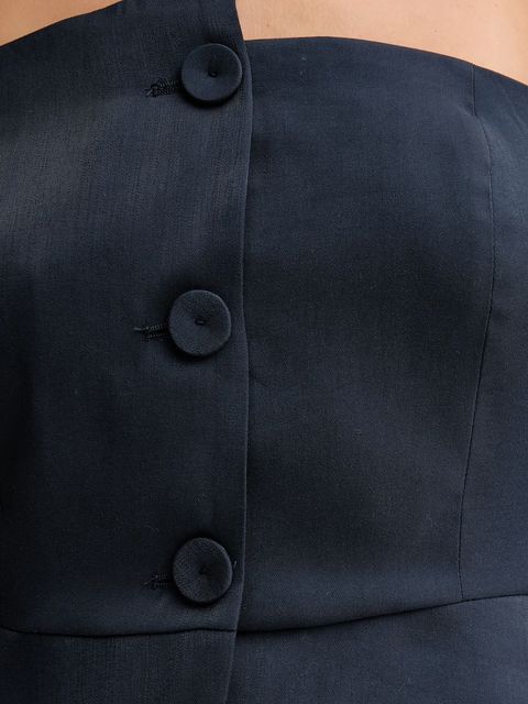 Pedro del Hierro bluzka damska kolor granatowy gładka 7652598