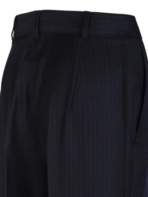 Max Mara pinstriped trousers - Black