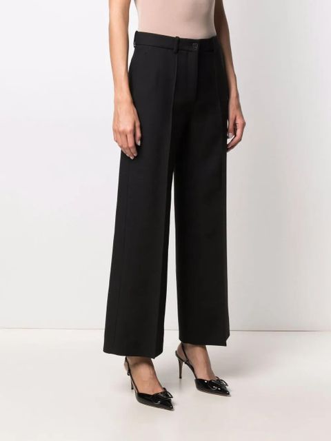 Valentino Garavani tailored wide-leg trousers - Black