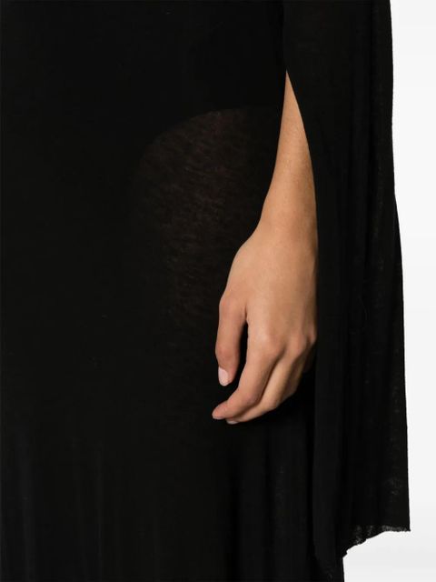 MANURÍ Nina maxi dress - Black