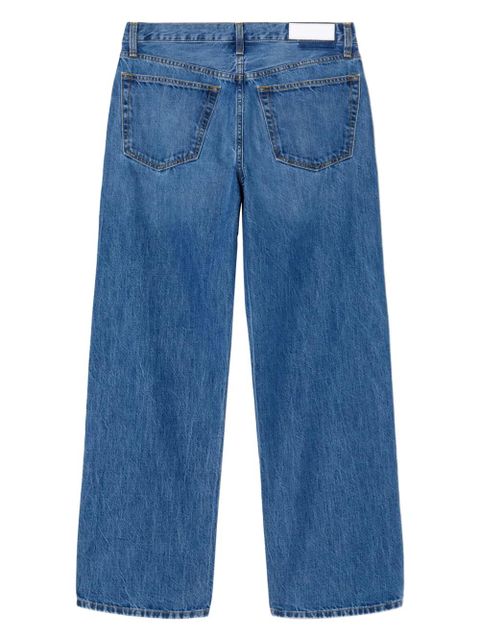 RE/DONE Thrasher high-waist jeans - Blue