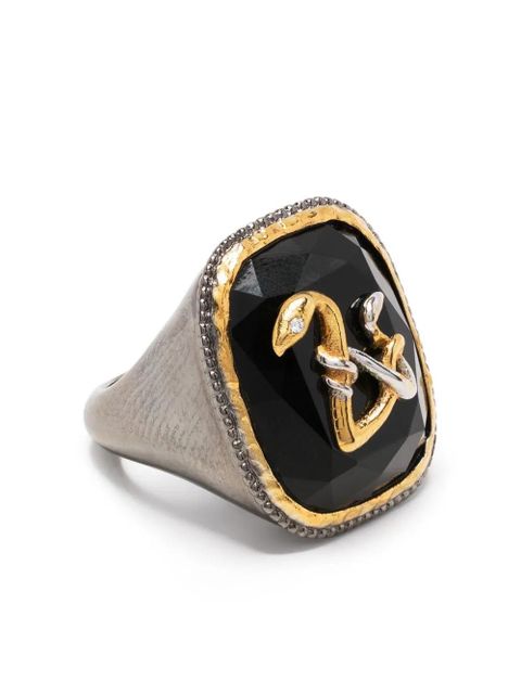 Zadig&Voltaire logo plaque ring - Silver - zdjęcie produktu nr 1