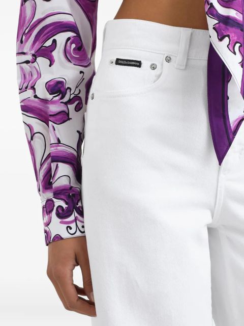 Dolce & Gabbana cotton jeans - White