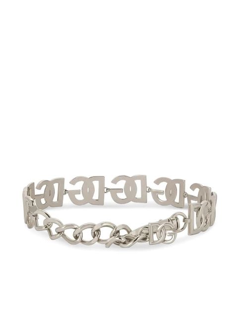 Dolce & Gabbana KIM DOLCE&GABBANA DG-logo choker - Silver - zdjęcie produktu nr 2