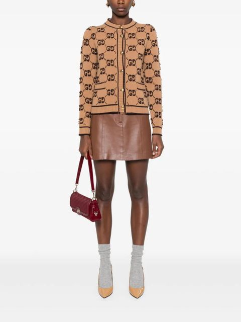 Gucci GG jacquard cardigan - Neutrals - zdjęcie produktu nr 2