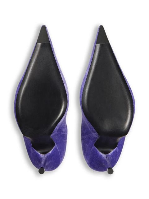 Balenciaga Knife 110mm ankle boots - Purple