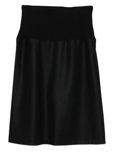 Jil Sander ribbed midi skirt - Black - zdjęcie produktu nr 1