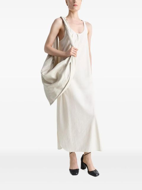 LEMAIRE bias-cut maxi dress - White