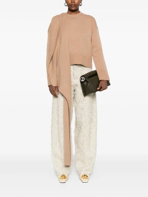 Simkhai scarf-detail sweater - Brown - zdjęcie produktu nr 2