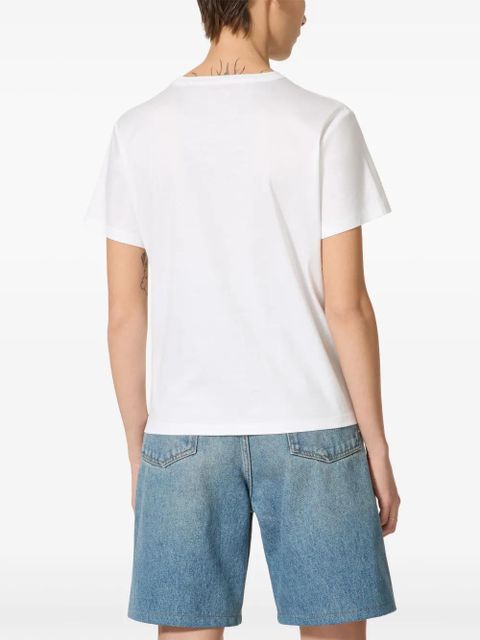 Valentino Garavani VGold cotton T-shirt - White