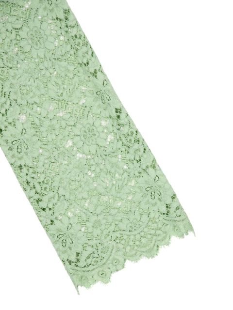 Gucci guipure-lace dress - Green