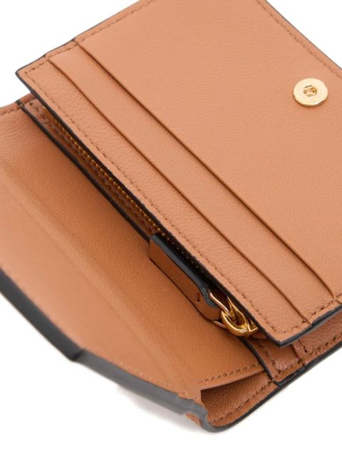 Valentino Garavani VLogo the Bold edition small calfskin wallet - Neutrals