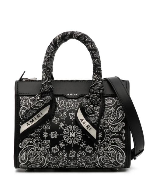 AMIRI Bandana Micro Triangle crossbody bag - Black - zdjęcie produktu nr 1