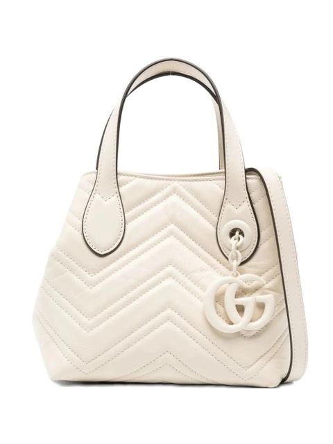 Gucci small GG Marmont tote bag - Neutrals - zdjęcie produktu nr 1