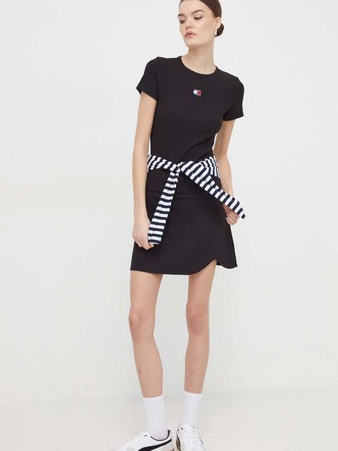 Tommy Jeans t-shirt damski kolor czarny DW0DW17881 - zdjęcie produktu nr 2