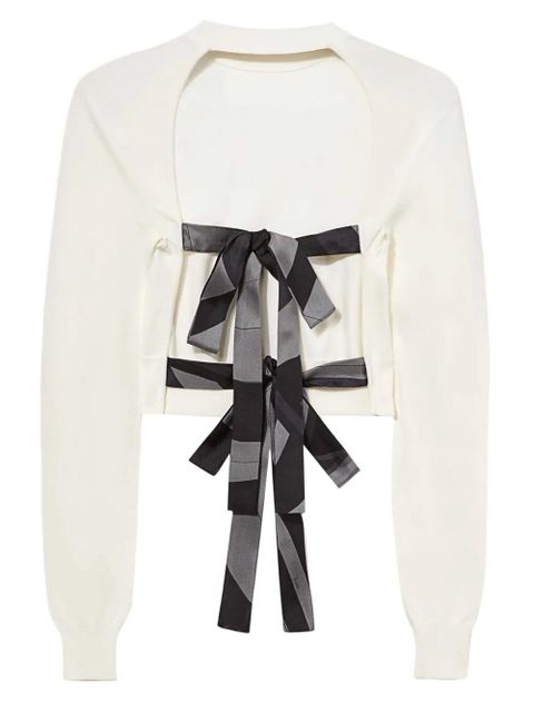 PUCCI long-sleeves sweater - White - zdjęcie produktu nr 2