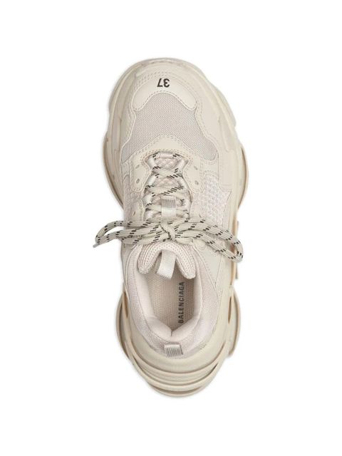 Balenciaga logo-print sneakers - Neutrals
