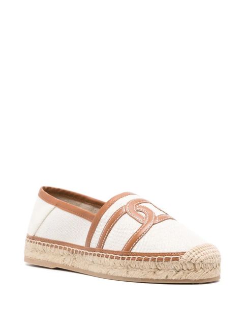 Tod's chain-appliqué espadrilles - Neutrals - zdjęcie produktu nr 2