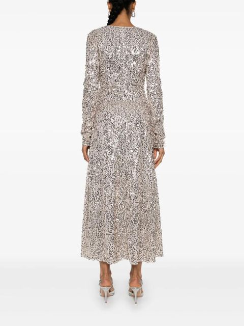 ROTATE BIRGER CHRISTENSEN sequin-embellished dress - Neutrals