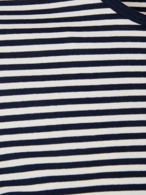 Lauren Ralph Lauren striped crew-neck T-shirt - White - zdjęcie produktu nr 2