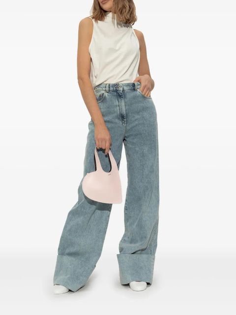 Coperni leather ballet flats - White