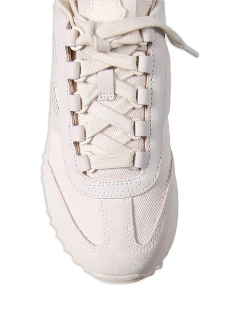 Moncler logo-appliqué platform sneakers - Neutrals