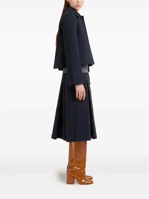 Marni two-tone knitted top - Neutrals