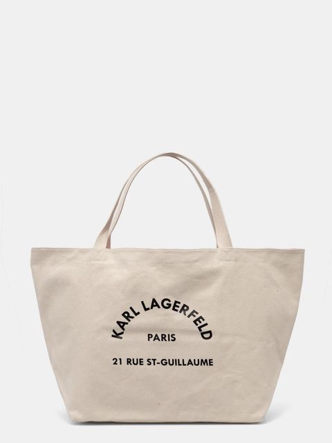 Karl Lagerfeld torebka K/RSG kolor beżowy A1W50006 - zdjęcie produktu nr 1