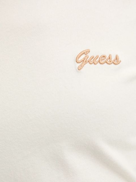 Guess t-shirt ALBA damski kolor beżowy V5BI17 KCBF1
