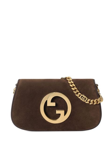 Gucci small Blondie shoulder bag - Brown