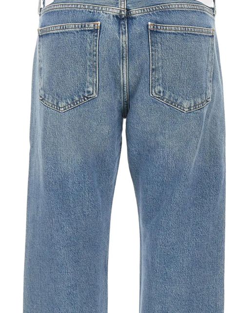 AGOLDE five-pocket cotton jeans - Blue