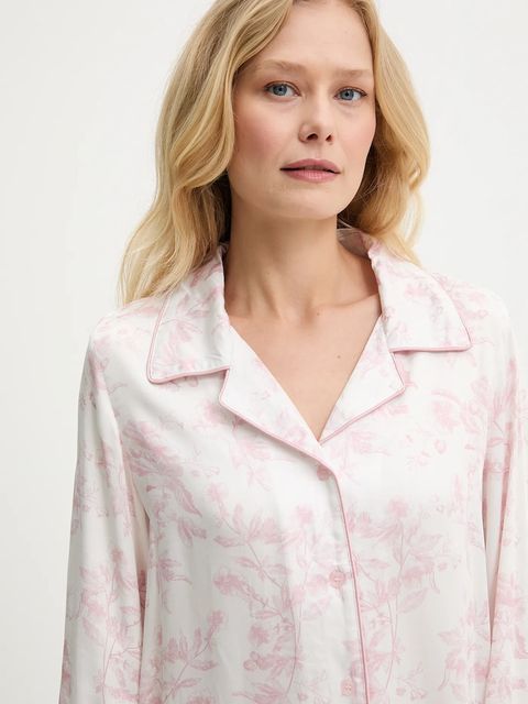 Answear.LAB piżama damska kolor różowy