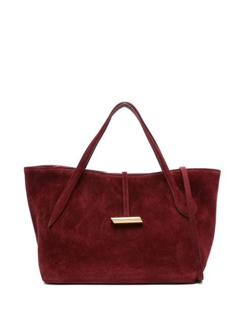 Liffner suede tote bag - Red - zdjęcie produktu nr 1