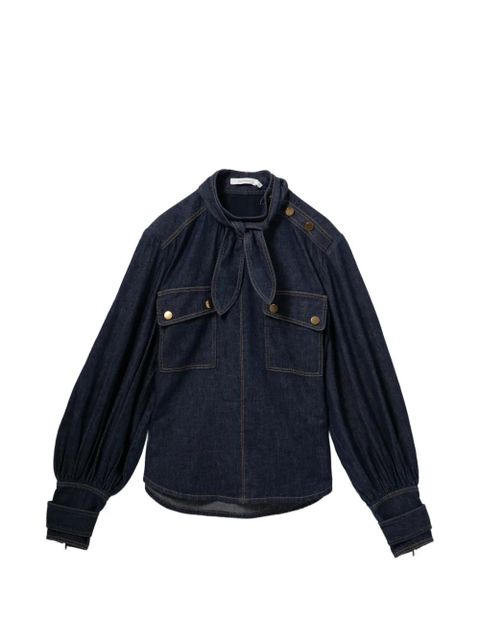 ZIMMERMANN cargo blouse - Blue - zdjęcie produktu nr 1