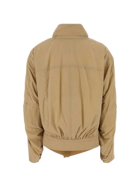 ISABEL MARANT Theresa quilted-trim jacket - Neutrals - zdjęcie produktu nr 2