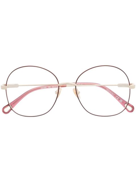 Chloé Eyewear round-frame optical glasses - Pink - zdjęcie produktu nr 1