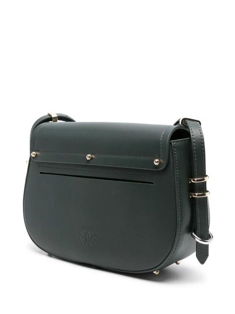 PINKO mini leather shoulder bag - Green