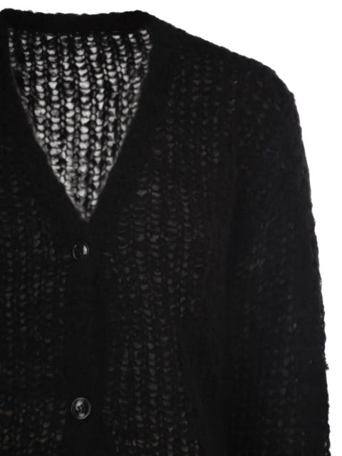 Weekend Max Mara textured V-neck cardigan - Black