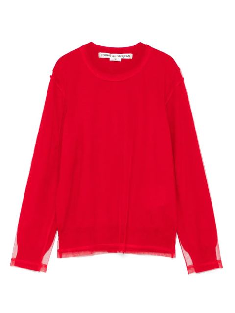 Comme Des Garçons layered top - zdjęcie produktu nr 1