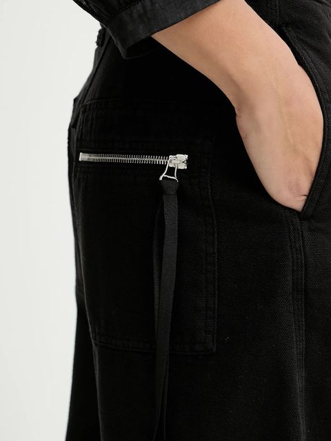 Pinko szorty bawełniane damskie kolor czarny gładkie high waist 105245 A2M8