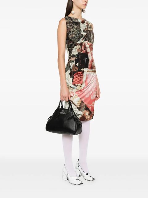 Vivienne Westwood medium Yasmine tote bag - Black - zdjęcie produktu nr 2