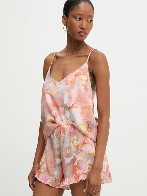 Answear.LAB piżama damska kolor różowy