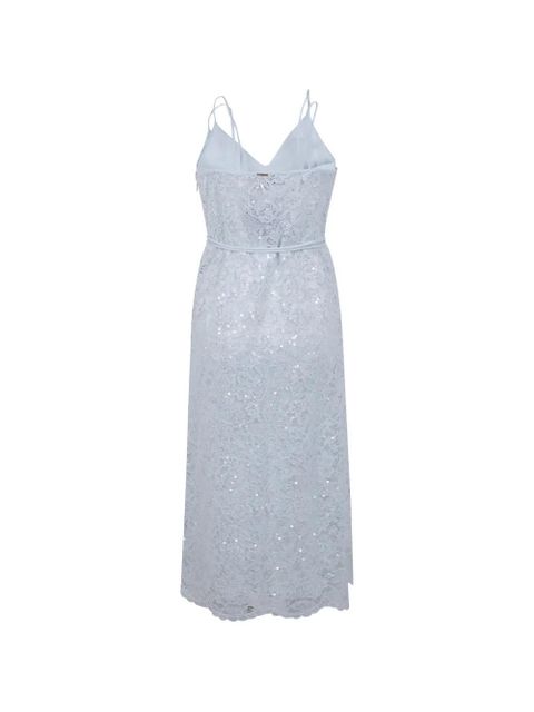 TWINSET lace sequin dress - Blue - zdjęcie produktu nr 2