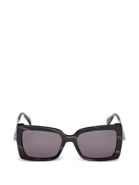 Max Mara geometric-frame sunglasses - Black - zdjęcie produktu nr 1