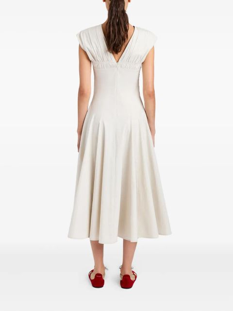 Proenza Schouler Manoela cut-out midi dress - White