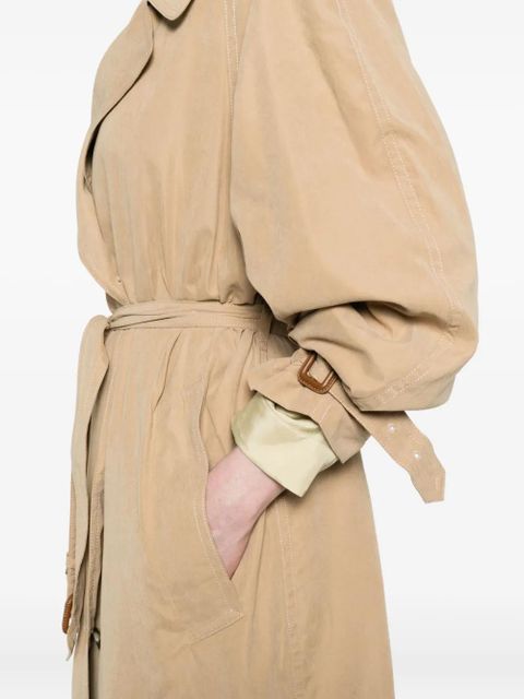 ISABEL MARANT belted double-breasted trench coat - Neutrals
